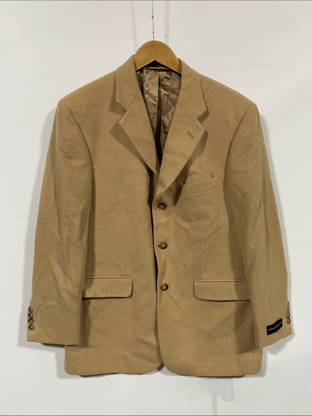 PBM Pincus brothers Maxwell Men's Camel Blazer Classic SingleBreasted Sport Coat